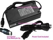 HP 378768-001 laptop ac adapter replacement (Input: AC 100-240V, Output: DC 19V, 7.1A, 135W)
