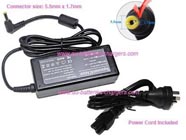ACER Aspire ES1 laptop ac adapter replacement (Input: AC 100-240V, Output: DC 19V, 3.42A; 65W Connector size: 5.5mm * 1.7mm)
