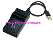 CANON FV500 camcorder battery charger- 1. Smart LED charging status indicator.<br />
2. USB charger, easy to carry.<br />