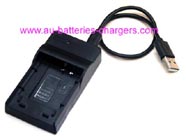 Replacement PANASONIC Lumix DMC-TZ1EB-S digital camera battery charger
