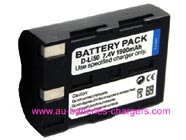 PENTAX K10D GP digital camera battery replacement (Li-ion 1900mAh)