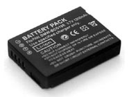 PANASONIC DMC-TZ7 digital camera battery replacement (Li-ion 1200mAh)