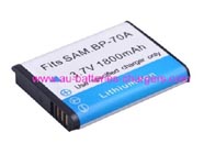 SAMSUNG WP10 digital camera battery replacement (Li-ion 1800mAh)