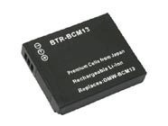 PANASONIC DMW-BCM13PP digital camera battery replacement (Li-ion 1800mAh)