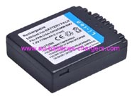 PANASONIC CGA-S002A/1B digital camera battery replacement (Li-ion 1700mAh)