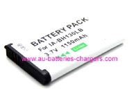 SAMSUNG BPBH130LB camcorder battery/ prof. camcorder battery replacement (Li-ion 1300mAh)