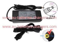 ACER TM P633-8 laptop ac adapter - Input: AC 100-240V, Output: DC 19V 4.74A, Power: 90W