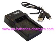 Replacement PANASONIC VW-BC10 camcorder battery charger