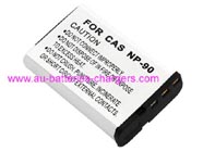 CASIO NP-90DBA digital camera battery replacement (Li-ion 1950mAh)
