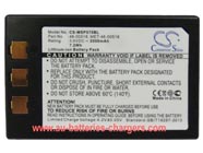 METROLOGIC SP5700 Optimus PDA battery replacement (Li-ion 2000mAh)