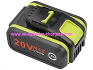WORX WX176 power tool battery (cordless drill battery) replacement (Li-ion 3500mAh)