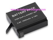 GOPRO AHBBP-401 camcorder battery/ prof. camcorder battery replacement (Li-ion 1800mAh)